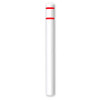 POST GUARD CL1386J POST SLEEVE 7 DIA 60 H WHITE/RED