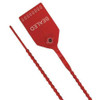 UNIVERSEAL UPULL-HD 12 RED100 PULL-TIGHT SEALS,RED,PLASTIC,PK100