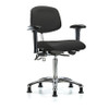 BLUE RIDGE ERGONOMICS BR-NECR-MBCH-CR-T0-A1-NF-EG-ESDBLK ERGONOMIC CHAIR UPHOLSTERED VINYL BLACK
