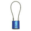 ABUS 13009 LOCKOUT PADLOCK KEY DIFFERENT BLUE BODY