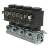 SPARTAN FELT COMPANY 3922-1E03-BAA3A4 SOLENOID VALVE 1/8 24VDC 4 STATION
