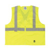 OPEN ROAD U6108G-L/XL SAFETY VEST,MESH,ZIPPER,GREEN,L/XL,PK25