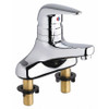 CHICAGO FAUCETS 420-T45E39VPABCP LOW ARC CHROME CHICAGO FAUCETS 420-T