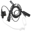 MOTOROLA AAL84X501 MH-102A4B SURVEILLANCE KIT,4 FT. CORD L,BLACK