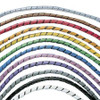 PANDUIT CORPORATION T25F-C2 SPIRALWRAP,.25"X100FT.,RED,1RL