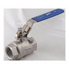 FLOW PLUS 02B016666RRSE BALL VALVE 1/4 1000 PSI CF8M 2 PCS