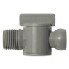 LOC-LINE 39852-G MALE NPT VALVE GRAY 1/2 PK10