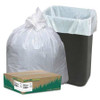 EARTHSENSE COMMERCIAL RNW1K150V 13 GAL TRASH CAN LINERS, 24 IN X 33 IN, 