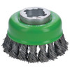 BOSCH POWER TOOLS WBX329 CUPBRUSH,KNOTTEDWIRE,3"DIA.