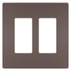 PASS SEYMOUR RWP262DBCC6 ROCKER WALL PLATE SMOOTH PLASTIC BROWN