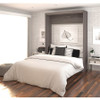 BESTAR 25184-4717 QUEEN WALL BED NEBULA BARK GRAY/WHITE
