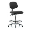 BLUE RIDGE ERGONOMICS BR-ESD-FHBCH-CR-T1-A0-CF-EC-ESDBLK FAB ESD CHR,HIGH,TILT,FR,CSTRS,BLK