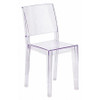 FLASH FURNITURE FH-121-APC-GG CLEAR STACKING SIDE CHAIR