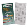 PANDUIT CORPORATION PCMB-8 WIRE MARKER BOOK,VINYL CLOTH
