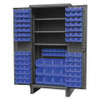 DURHAM MFG CO HDC36-108-3S5295 CABINET W/BINS 12 GAUGE