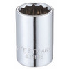 WESTWARD 53YU49 SOCKET 1/2 DRIVE SAE 11/16 SOCKET SZ