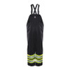 OPEN ROAD 6323PB-XXXL BIB PANT,HI-VIS,CLASS1,150D,BLACK,3XL
