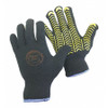 POLAR PLUS 1211-L TERRY KNIT HERRINGBONE GRIP GLOVE,L,PK12