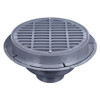 OATEY 76016 PVC COM DRAIN 6 W/PL GRATE BUCKET