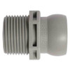 LOC-LINE 69549-G BSPT CONNECTOR GRAY 3/4 PK50