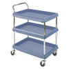 INSTOCK GRBC2636-3DMB LABORATORY UTILITY DEEP LEDGE CART BLUE