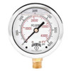 WINTERS INSTRUMENTS PFQ814 QUAL SS/BR GAUGE 2.5" 1/4LM 6000PSI/KPA