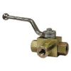 BUYERS PRODUCTS HBV3W050 BUYERS 3 PORT HIGH PRESSURE BALL VALVE, 