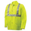 STEINER INDUSTRIES 1070RS-M COTTON JACKET FLAME RESIST 30 LIME M