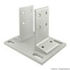 80/20 INC 2410 FLOOR MOUNT BASE PLATE FOR 3030