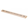 GESSWEIN 406-6204 FINISHING STONE 1/2 X1/4 X6 220GRT PK12