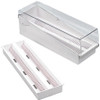GLOBE SCIENTIFIC 513250P-1 MICROSCOPE SLIDE BOX,PINK