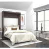BESTAR 26183-47 FULL WALL BED PUR BARK GRAY