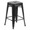 FLASH FURNITURE ET-BT3503-24-POC-GG COPPR BACKLESS METAL STOOL 24