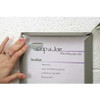 GRAINGER GLOBAL SOURCING UVSNAP3624B POSTER FRAME BLACK 24 X 36
