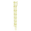 TRI-ARC WLFC1229-Y LADDER STEEL WALKTHRU FIXED CAGE 29-RUNG