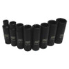 OMEGA PRO 83032 DEEP IMPACT SOCKETSET,METRIC,3/8",8 PCS.