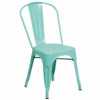 FLASH FURNITURE ET-3534-MINT-GG MINTGREENMETALCHAIR