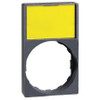 SCHNEIDER ELECTRIC ZBY6H102 LEGEND HOLDER RECTANGLE NO LEGEND