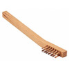 TANIS BRUSH 00027 BRUSH WELDERS SCRATCH WOOD HANDLE BRONZE