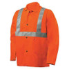 STEINER INDUSTRIES 1040RS-L COTTON JACKET FLAME RESIST 30 ORANGE L