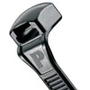 PANDUIT CORPORATION CBR4LH-TL0 CABLE TIE,14.6"L,NYLON,BLACK,PK250