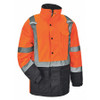 GLOWEAR 8384-LIME M HI VIS THERMAL PARKA LIME MEDIUM