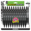 ZEBRA PEN 12221-1.0 PEN ZGRIP BP RT 1.0 BK PK24