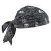 CHILL-ITS 6710CT-BLACK/WHITE EVAPORATIVE COOLING TRIANGLE HAT
