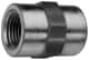 PARKER 1 GG-S 1 FEMALE THREAD, ZINC PLATED STEEL INDUS