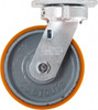 CASTER CONNECTION CDP-MSC-41 6" DIAM X 2" WIDE X 7-1/2" OAH TOP PLATE