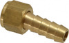 CERROBRASS P-209AS-6B 1/4 NPSM THREAD HOSE BARB X FEMALE SWIVE