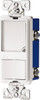 COOPER WIRING 7738W-BOX 1 POLE, 120 VAC, 15 AMP, FLUSH MOUNTED, 