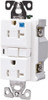 COOPER WIRING TRSGFNL20W 1 PHASE, 5-20R NEMA, 125 VAC, 20 AMP, SE