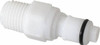 CPC COLDER PRODUCTS 42400 1/4" OUTSIDE DIAM, 1/4 NPT, ACETAL PUSH-